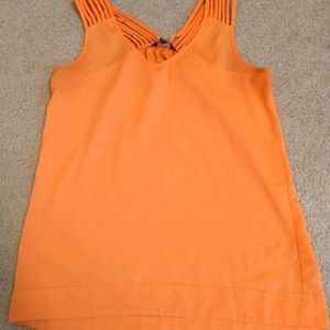 Orange Tank Top size small